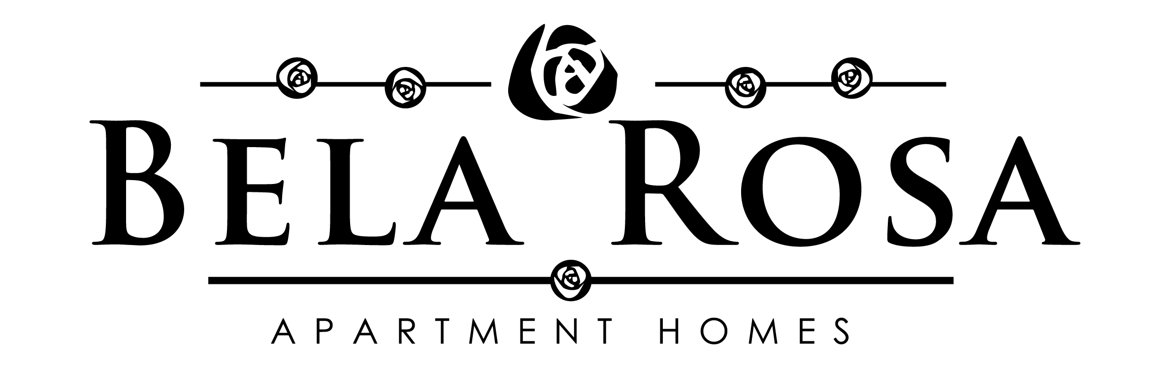 an image of the bela rossa apartment homes logo